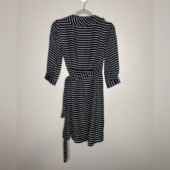 Kate Spade Daniella Striped Wrap Dress - Picture 5 of 5